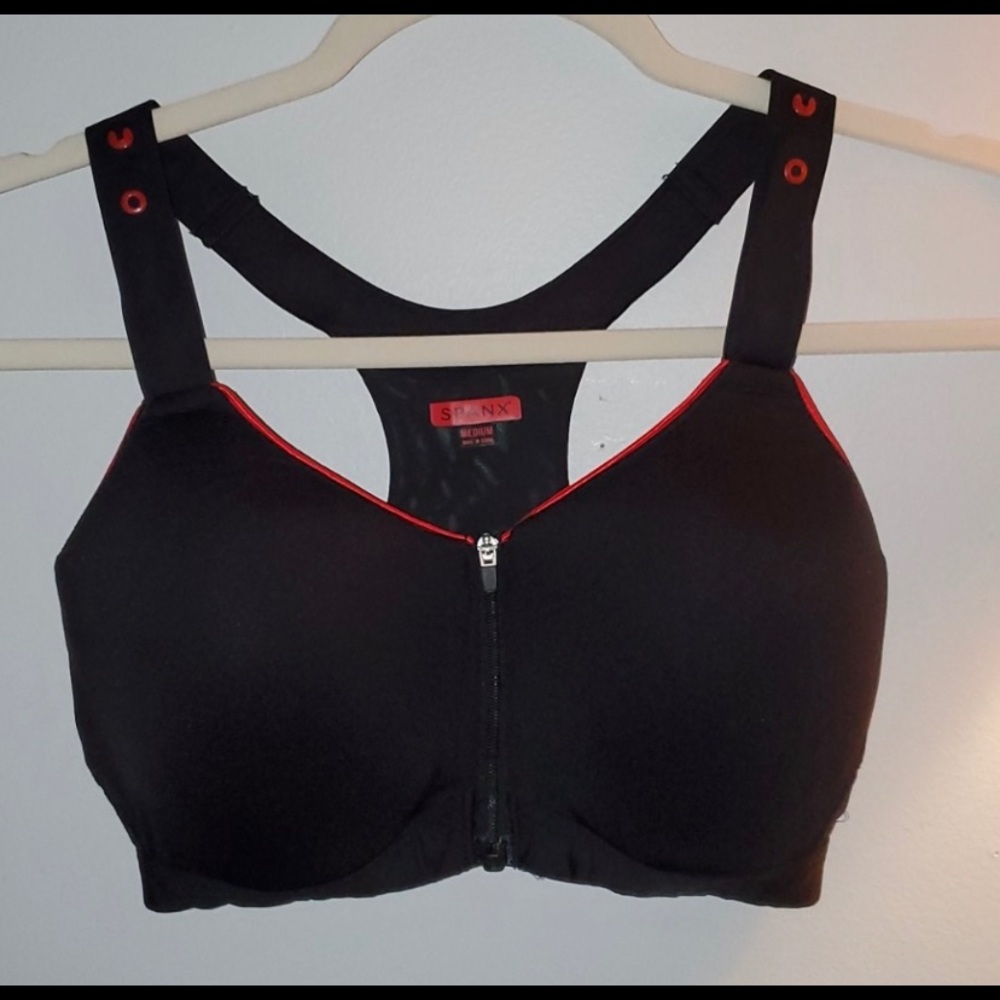 Spanx zipper sports bra